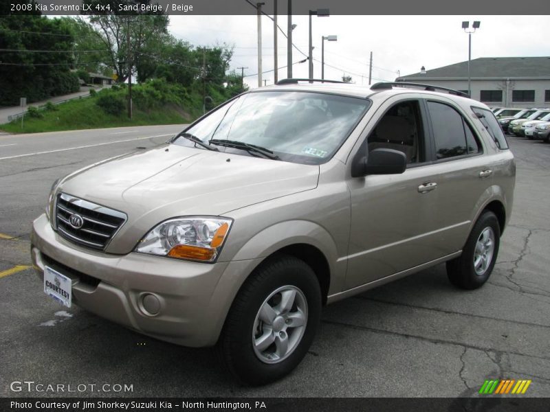 Sand Beige / Beige 2008 Kia Sorento LX 4x4