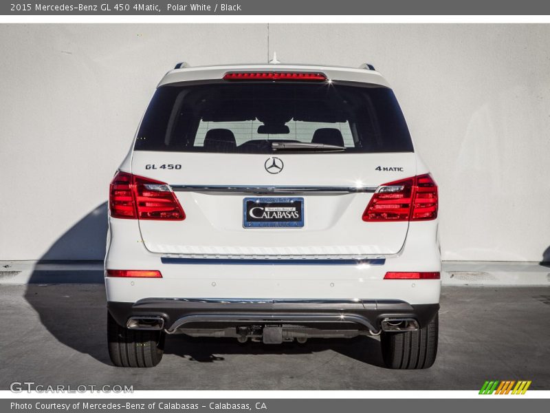 Polar White / Black 2015 Mercedes-Benz GL 450 4Matic