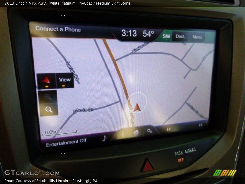 White Platinum Tri-Coat / Medium Light Stone 2013 Lincoln MKX AWD