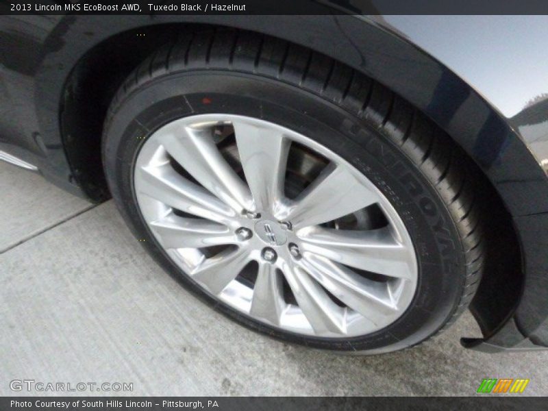Tuxedo Black / Hazelnut 2013 Lincoln MKS EcoBoost AWD