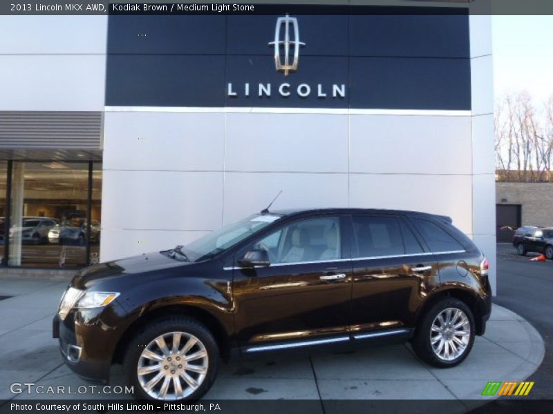 Kodiak Brown / Medium Light Stone 2013 Lincoln MKX AWD