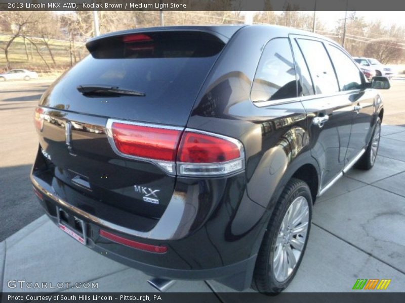 Kodiak Brown / Medium Light Stone 2013 Lincoln MKX AWD