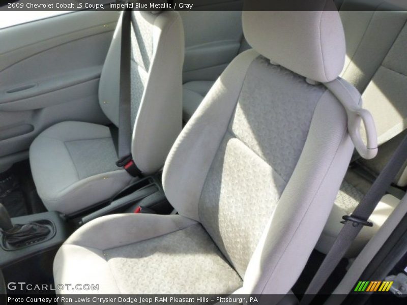 Imperial Blue Metallic / Gray 2009 Chevrolet Cobalt LS Coupe