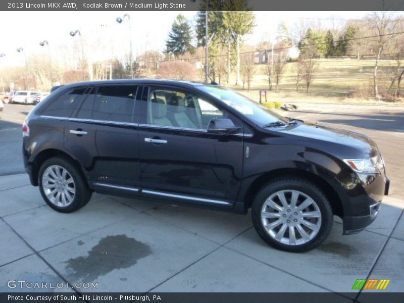Kodiak Brown / Medium Light Stone 2013 Lincoln MKX AWD