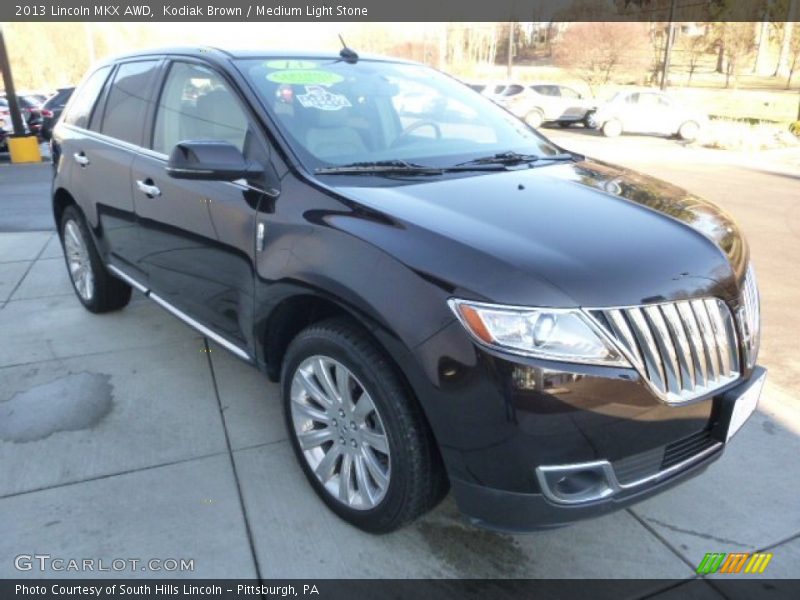 Kodiak Brown / Medium Light Stone 2013 Lincoln MKX AWD
