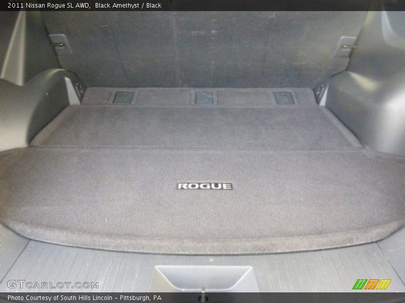 Black Amethyst / Black 2011 Nissan Rogue SL AWD