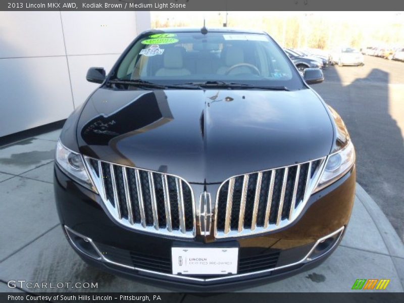 Kodiak Brown / Medium Light Stone 2013 Lincoln MKX AWD