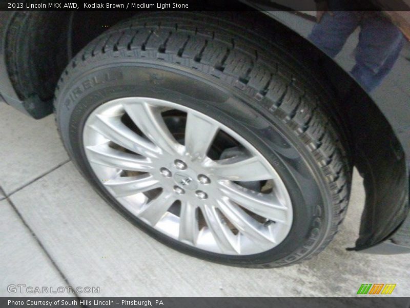 Kodiak Brown / Medium Light Stone 2013 Lincoln MKX AWD