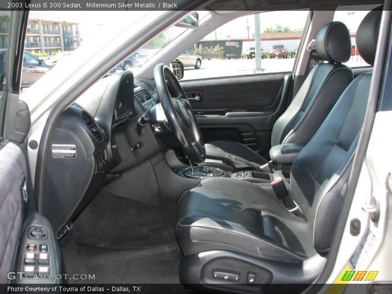 Millennium Silver Metallic / Black 2003 Lexus IS 300 Sedan