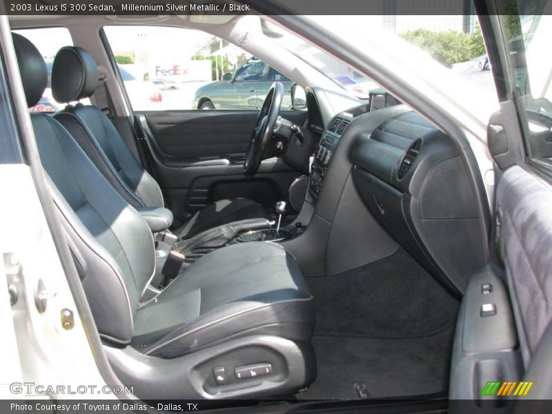 Millennium Silver Metallic / Black 2003 Lexus IS 300 Sedan