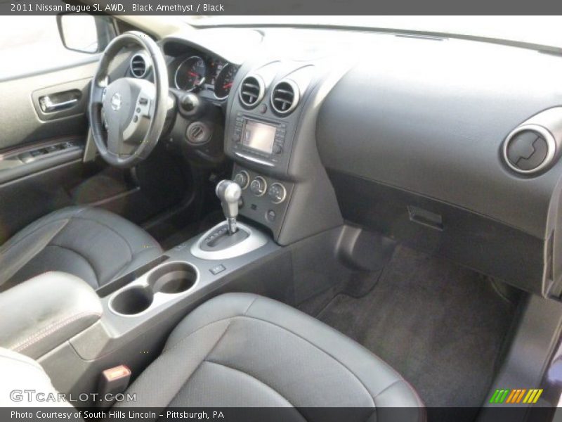 Black Amethyst / Black 2011 Nissan Rogue SL AWD