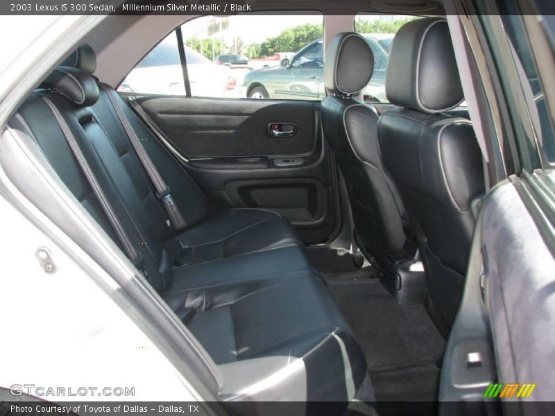 Millennium Silver Metallic / Black 2003 Lexus IS 300 Sedan