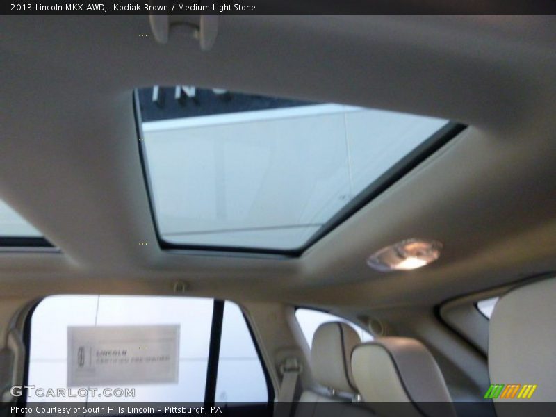 Kodiak Brown / Medium Light Stone 2013 Lincoln MKX AWD