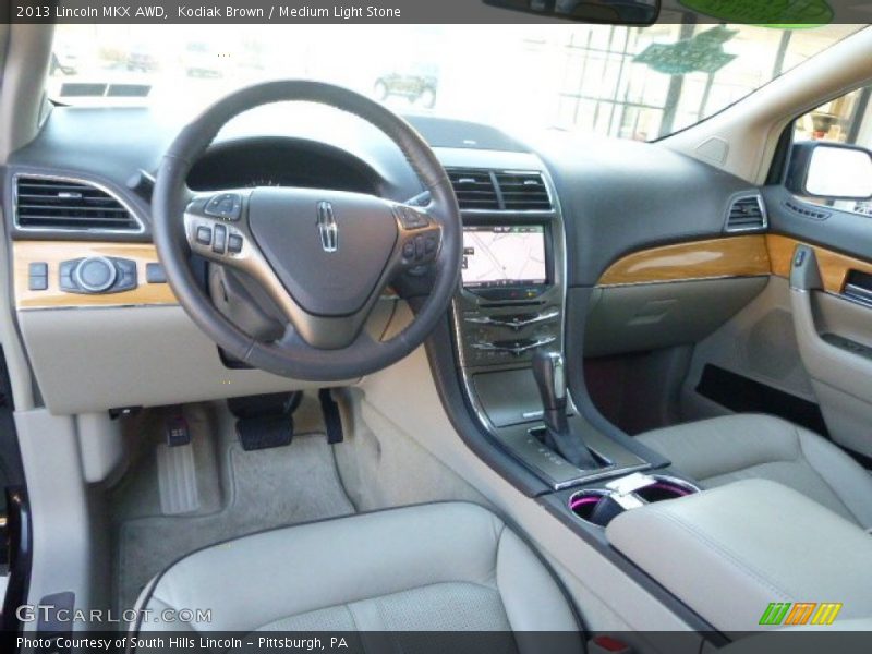 Kodiak Brown / Medium Light Stone 2013 Lincoln MKX AWD