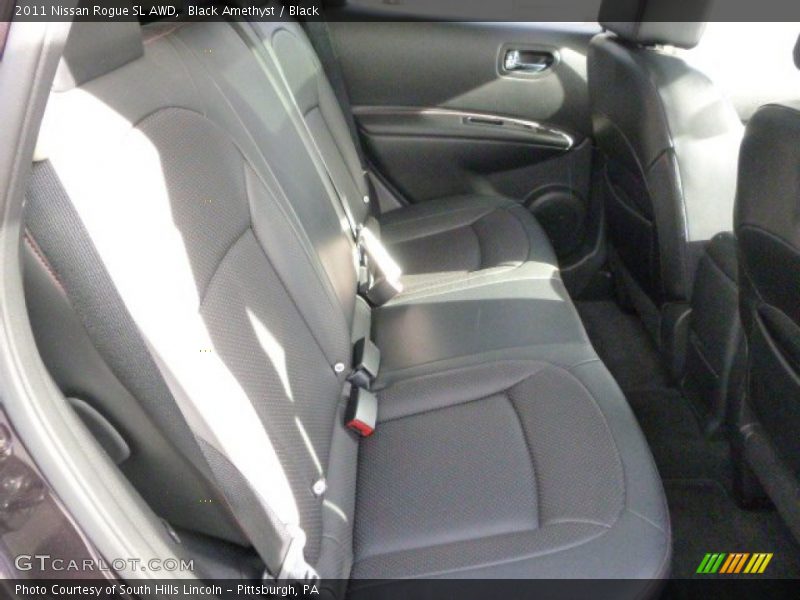 Black Amethyst / Black 2011 Nissan Rogue SL AWD