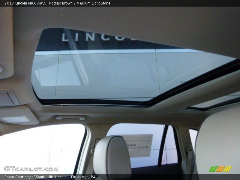 Kodiak Brown / Medium Light Stone 2013 Lincoln MKX AWD