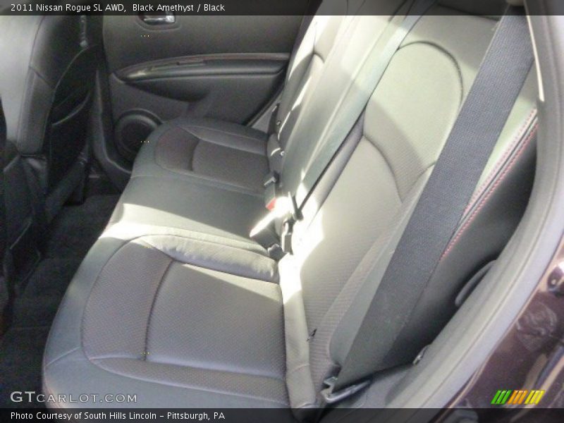 Black Amethyst / Black 2011 Nissan Rogue SL AWD