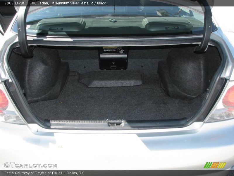 Millennium Silver Metallic / Black 2003 Lexus IS 300 Sedan