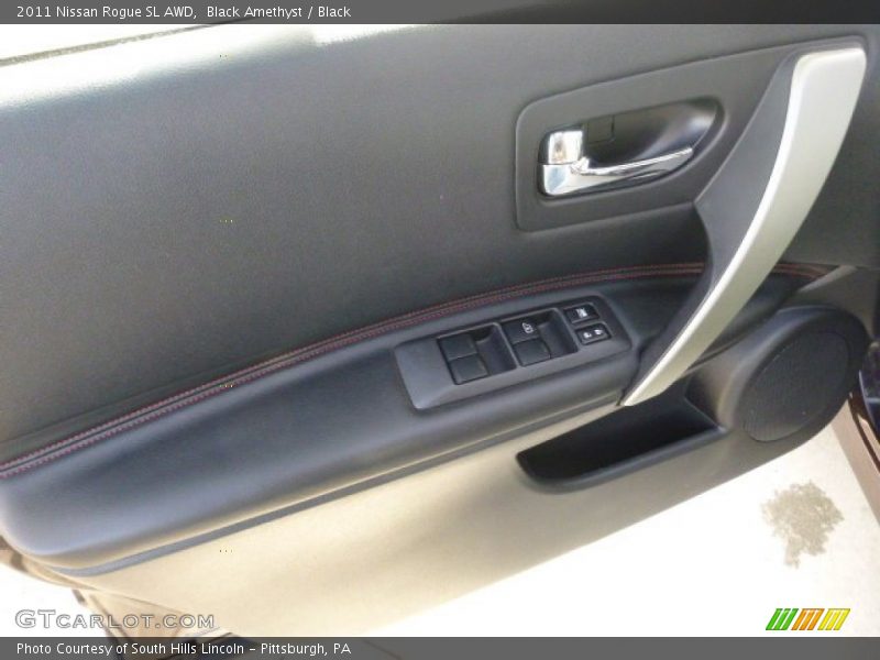 Black Amethyst / Black 2011 Nissan Rogue SL AWD
