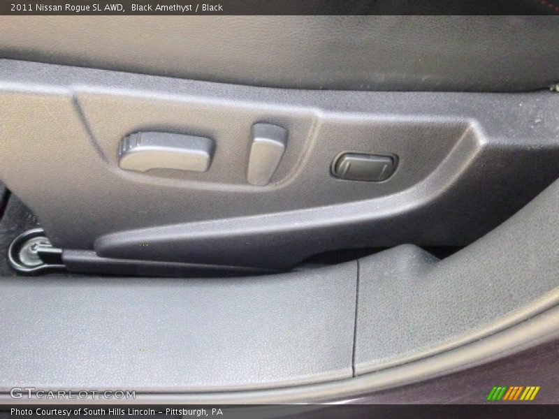 Black Amethyst / Black 2011 Nissan Rogue SL AWD