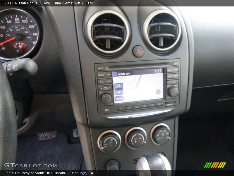 Black Amethyst / Black 2011 Nissan Rogue SL AWD