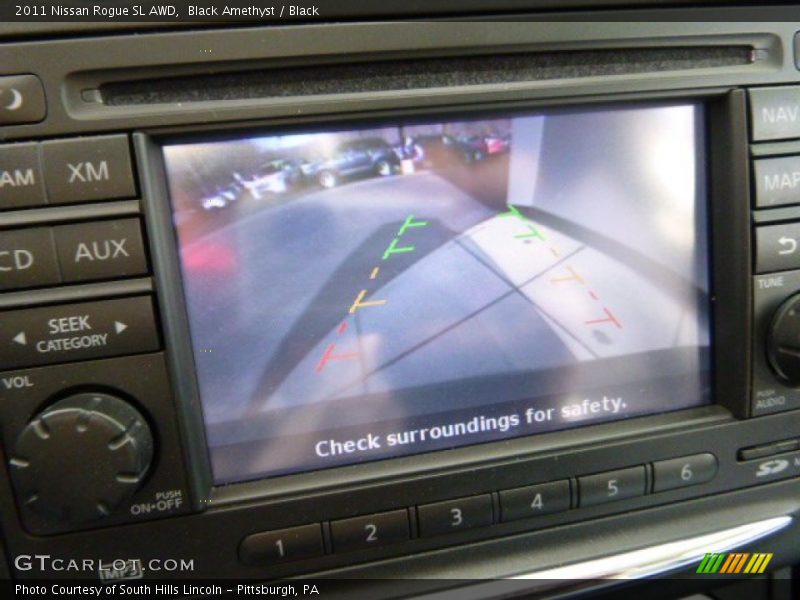 Black Amethyst / Black 2011 Nissan Rogue SL AWD
