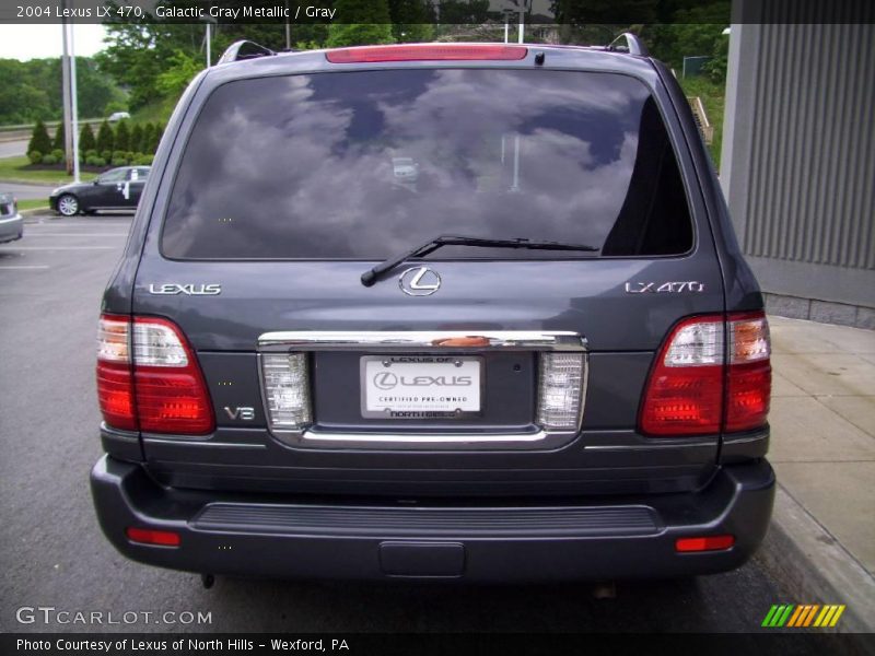Galactic Gray Metallic / Gray 2004 Lexus LX 470
