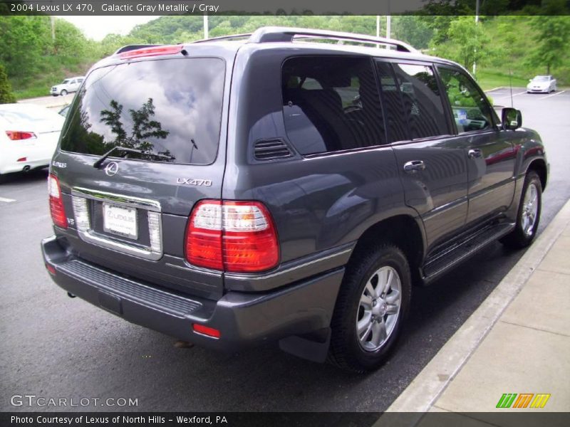 Galactic Gray Metallic / Gray 2004 Lexus LX 470