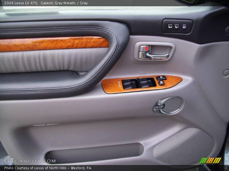 Galactic Gray Metallic / Gray 2004 Lexus LX 470