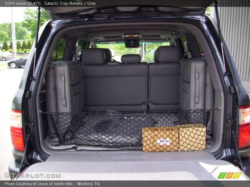 Galactic Gray Metallic / Gray 2004 Lexus LX 470