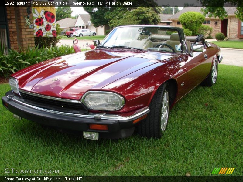 Front 3/4 View of 1992 XJ XJS V12 Convertible