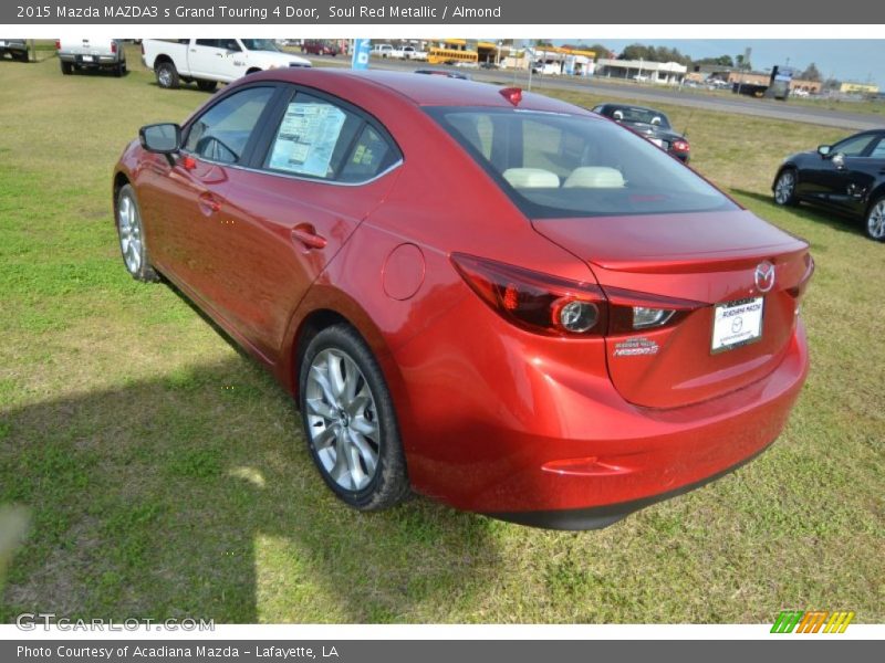 Soul Red Metallic / Almond 2015 Mazda MAZDA3 s Grand Touring 4 Door