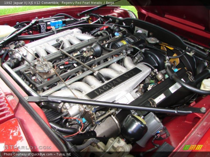  1992 XJ XJS V12 Convertible Engine - 5.3 Liter SOHC 24-Valve V12