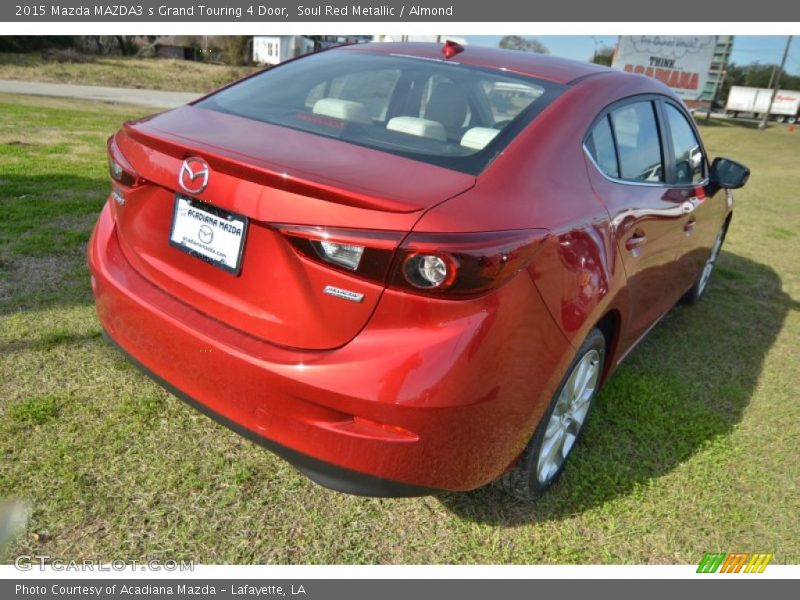 Soul Red Metallic / Almond 2015 Mazda MAZDA3 s Grand Touring 4 Door