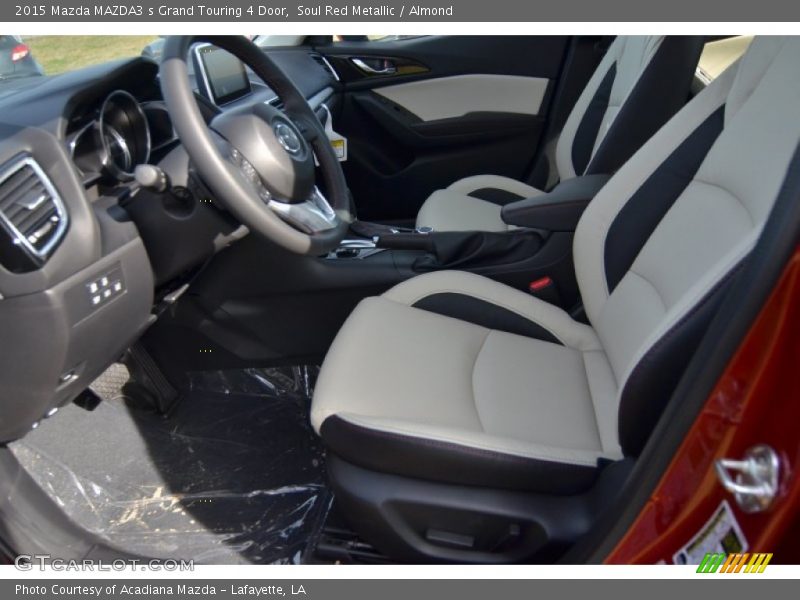 Front Seat of 2015 MAZDA3 s Grand Touring 4 Door