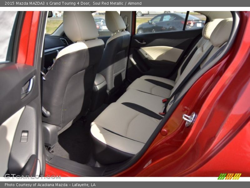 Rear Seat of 2015 MAZDA3 s Grand Touring 4 Door