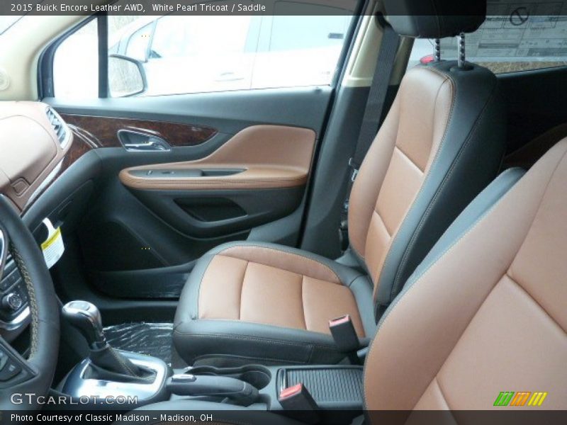  2015 Encore Leather AWD Saddle Interior