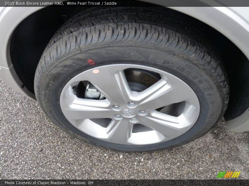 White Pearl Tricoat / Saddle 2015 Buick Encore Leather AWD
