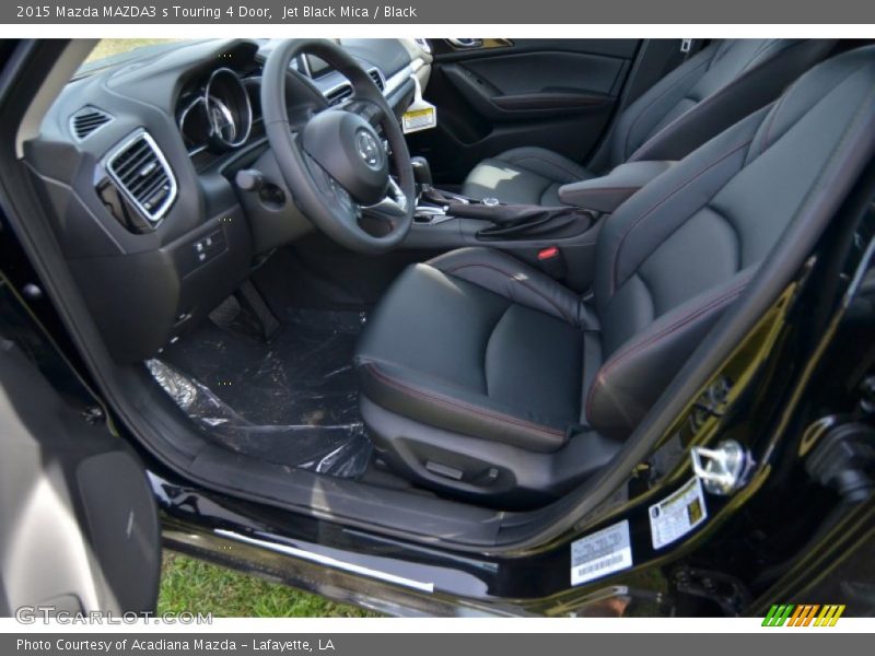 Jet Black Mica / Black 2015 Mazda MAZDA3 s Touring 4 Door