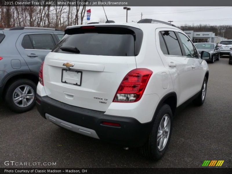 White Pearl Tricoat / Jet Black/Brownstone 2015 Chevrolet Trax LT AWD