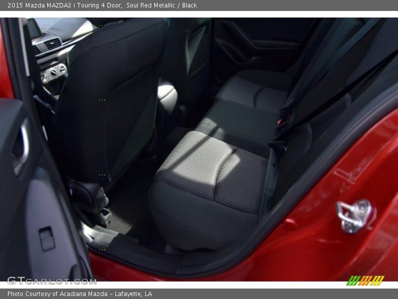 Rear Seat of 2015 MAZDA3 i Touring 4 Door