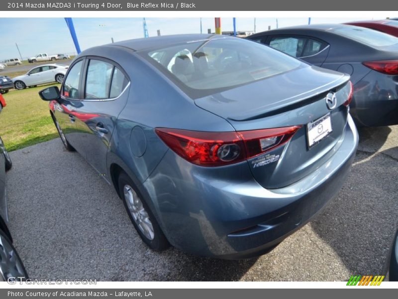 Blue Reflex Mica / Black 2014 Mazda MAZDA3 i Touring 4 Door