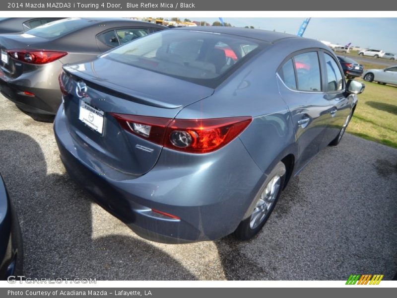 Blue Reflex Mica / Black 2014 Mazda MAZDA3 i Touring 4 Door