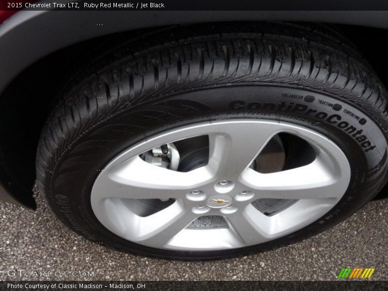 Ruby Red Metallic / Jet Black 2015 Chevrolet Trax LTZ