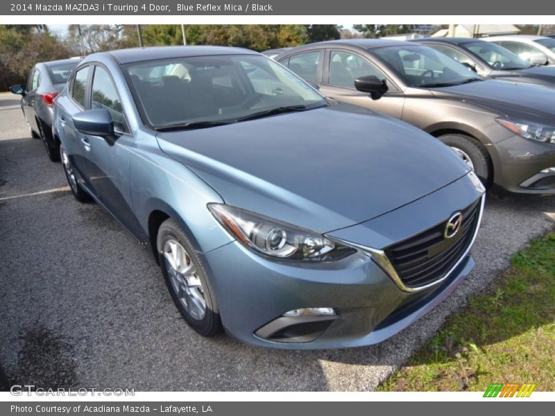 Blue Reflex Mica / Black 2014 Mazda MAZDA3 i Touring 4 Door