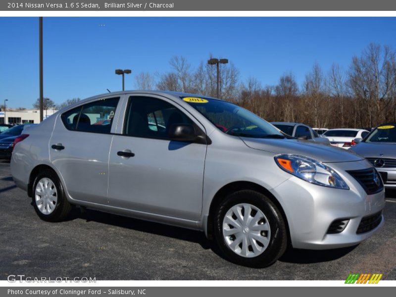  2014 Versa 1.6 S Sedan Brilliant Silver
