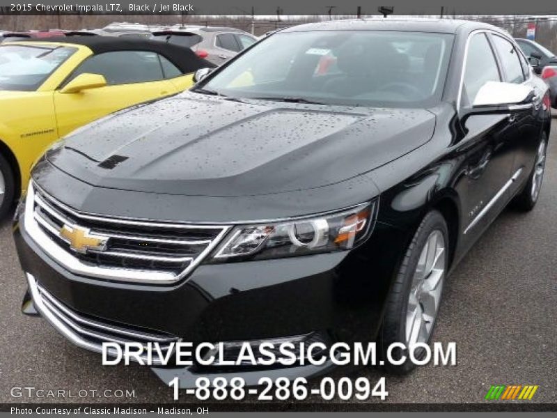 Black / Jet Black 2015 Chevrolet Impala LTZ