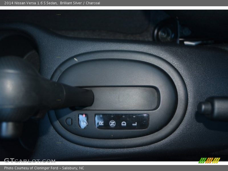 Brilliant Silver / Charcoal 2014 Nissan Versa 1.6 S Sedan