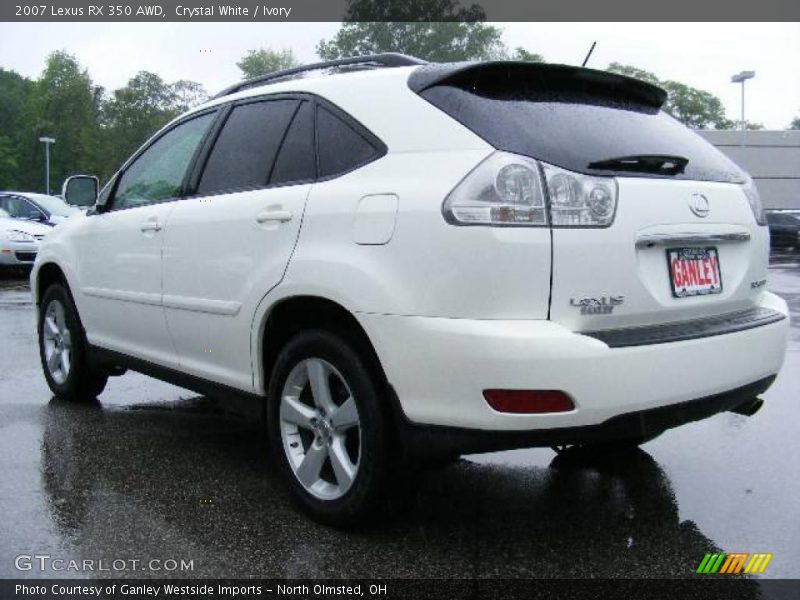 Crystal White / Ivory 2007 Lexus RX 350 AWD