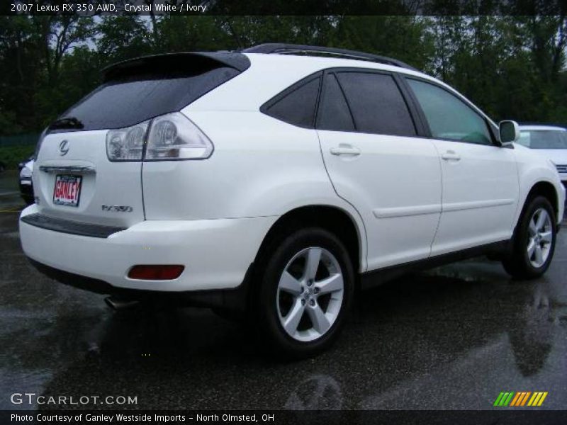 Crystal White / Ivory 2007 Lexus RX 350 AWD